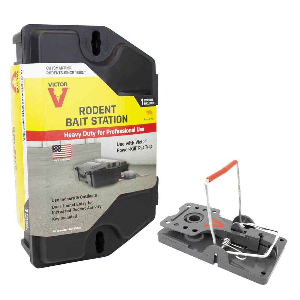 Have a question about Victor Heavy-Duty Rodent Bait Station with