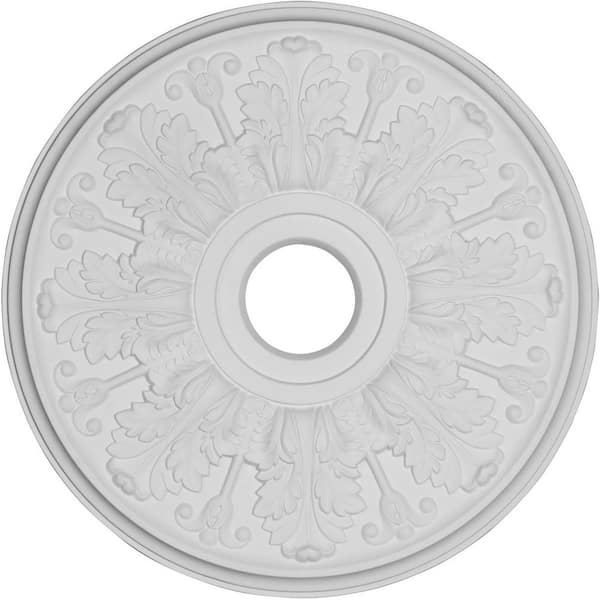 Ekena Millwork Apollo 1.625 in. D x 19.5 in. W x 19.5 in. H Urethane Ceiling Medallion Moulding