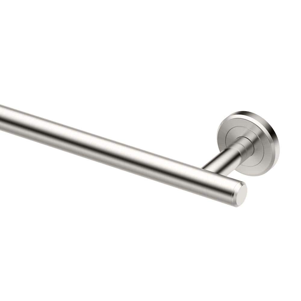 Satin Nickel 32.63" Wall Mounted Towel Bar