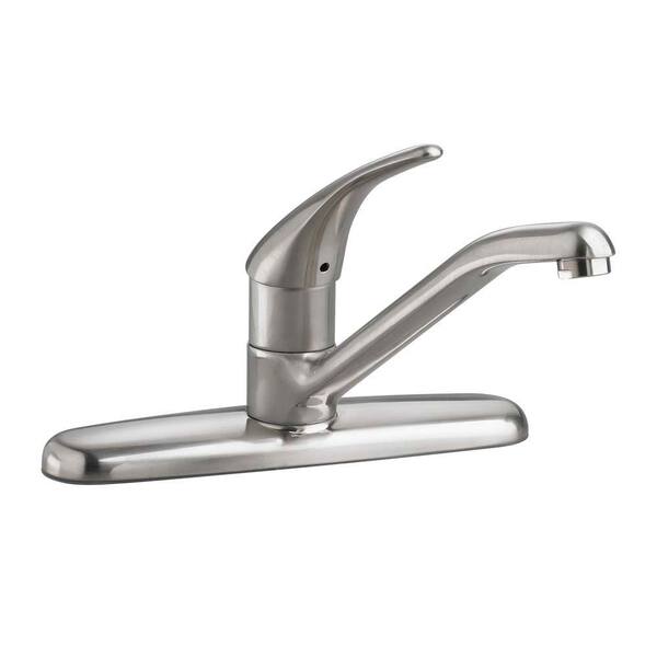 American Standard Colony Soft Single-Handle Standard Kitchen Faucet 2.2 gpm in Stainless Steel