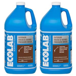 1 Gal. Exterior House and Siding Pressure Wash Concentrate Cleaner (2-Pack)