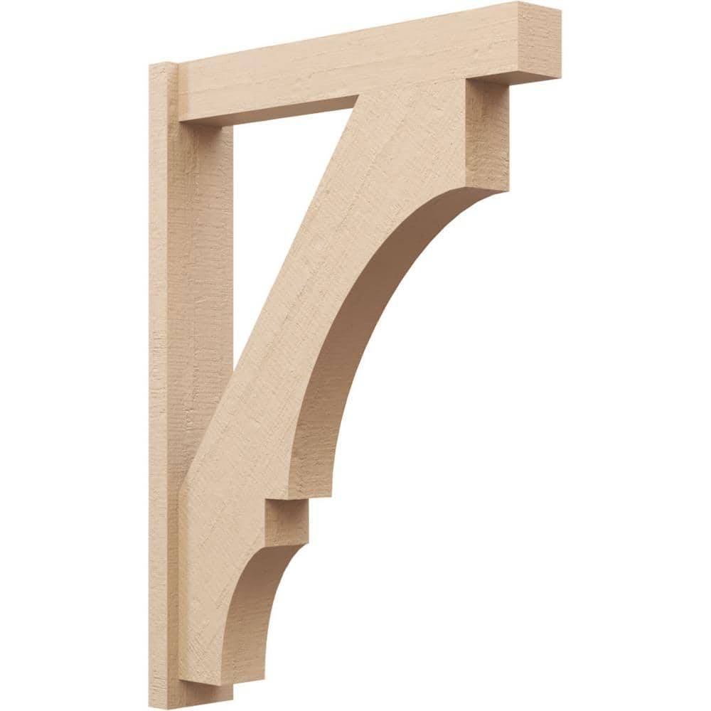 6 in. x 44 in. x 32 in. Balboa Block Rough Cedar Woodgrain Timberthane Polyurethane Outlooker, Primed Tan price history on PriceWatchPro