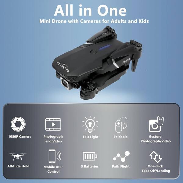 thumbnail image 2 of Jhd 4drc V2 Mini Drone 4K Hd Camera Wifi Rc Quadcopter Kleine Helikopter Voor Be 2 of 9