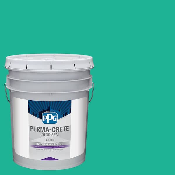 Perma-Crete Color Seal 5 gal. PPG1229-5 Aloha Satin Interior/Exterior Concrete Stain