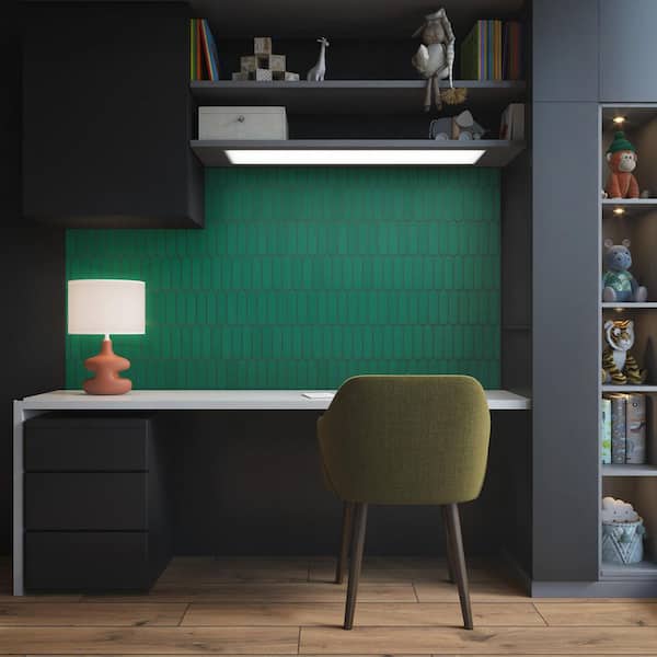 Artefino Element Forest 12 in. x 13 in. Matte Porcelain Capsule Mosaic Floor and Wall Tile (10 sq. ft./case)