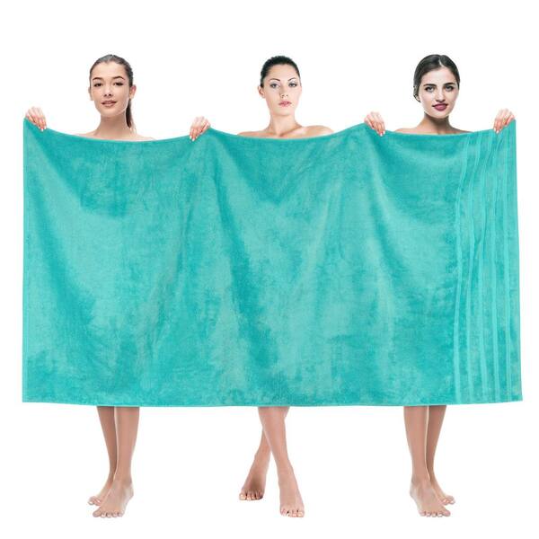 Extra Large Bath Towel Sheet Set 35x70 Inches - Oversized Bath