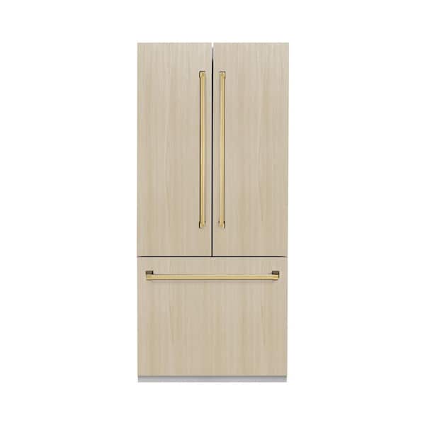 ZLINE Kitchen and Bath Autograph Edition 36 in. 3-Door Panel Ready