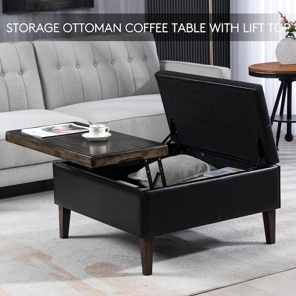 Bench ottoman coffee discount table