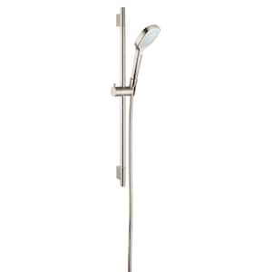 Croma Select E -Spray Wall Bar Shower Kits in Brushed Nickel