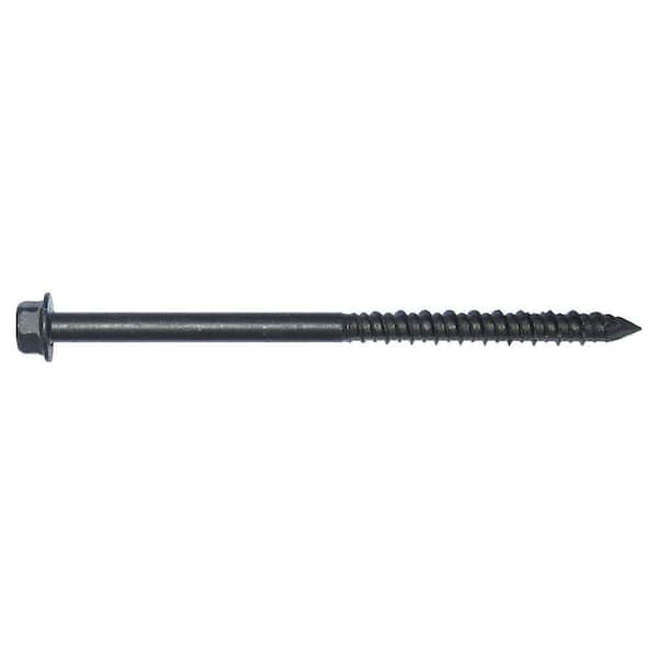 Blue-Tap 3/8 in. x 6 in. Bronze Hex-Head Concrete Screw