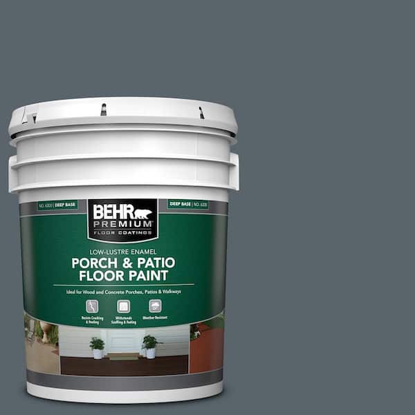5 gal. #N490-6 Calligraphy Low-Lustre Enamel Interior/Exterior Porch and Patio Floor Paint