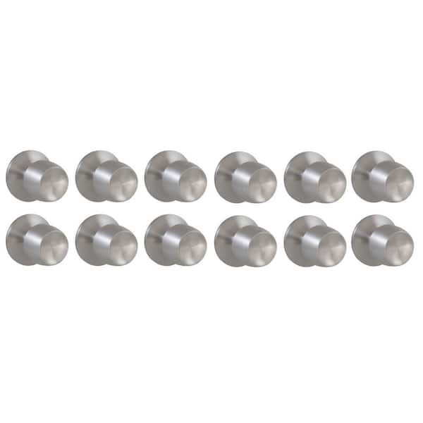 Defiant Brandywine Stainless Steel Hall/Closet Door Knob (12-Pack)