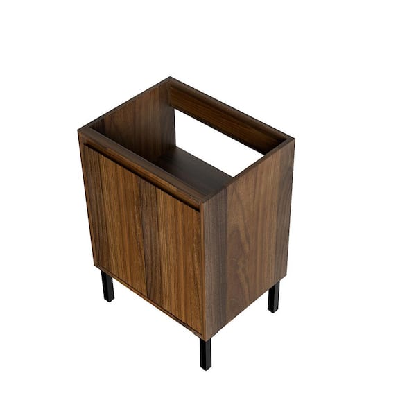Novella 23.23 in. W Freestanding Bath Vanity Cabinet without Top in Brown with 2 Doors