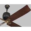 Generation Lighting Volta 60 in. Indoor Antique Iron with Hand-Rubbed  Antique Brass Ceiling Fan with Remote Control 4GIR60ATIHAB - The Home Depot