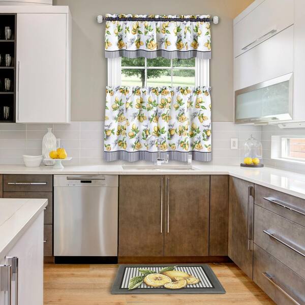 Achim Anti Fatigue Kitchen Mat 18in. x 30in. - Lemon Drop