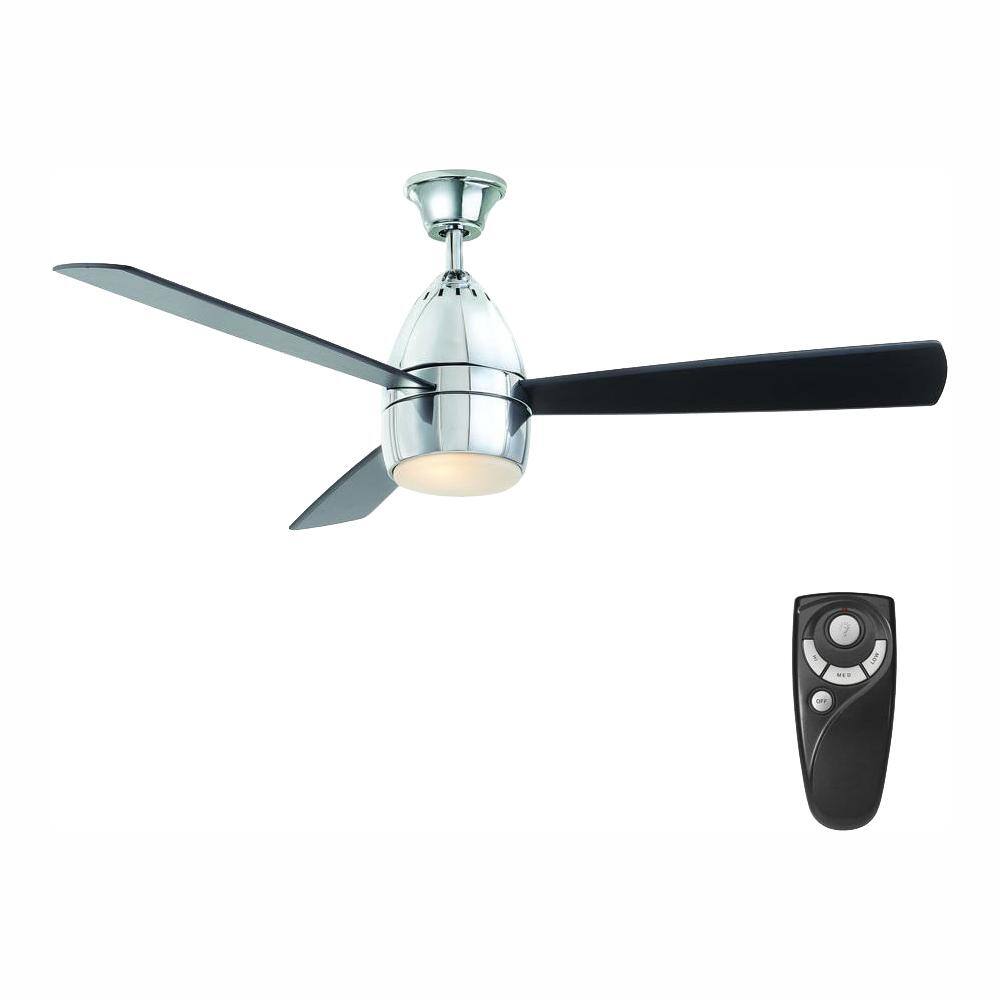 Details about   Home Decorators Collection Ceiling Fan Nepal 52 Inch LED Indoor Chrome Light Kit 