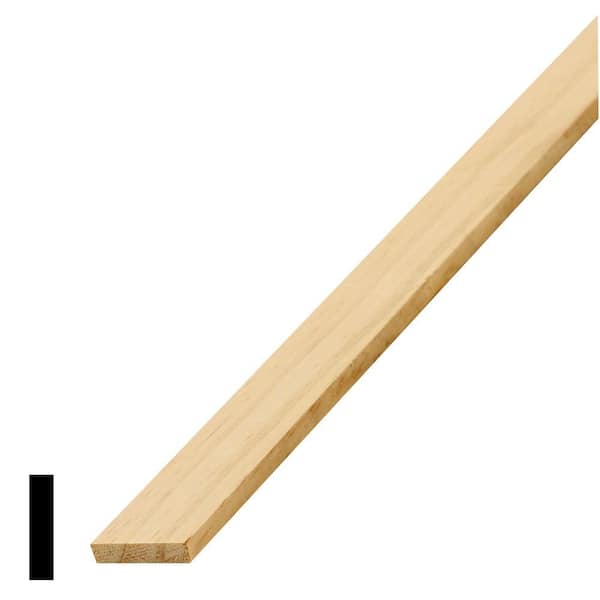 Alexandria Moulding LWM 268 1/4 in. x 1-1/8 in. Pine Lattice Molding