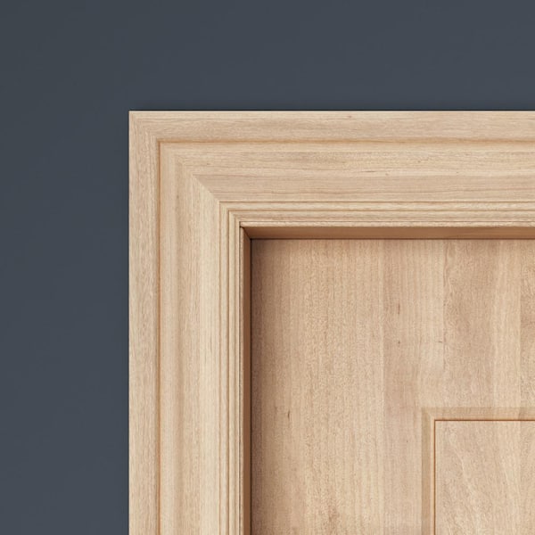 Ornamental Mouldings OML14-4FTWHW .75 in. D X 2.75 in. W X 47.5 in. L Unfinished White Hardwood Casing Moulding