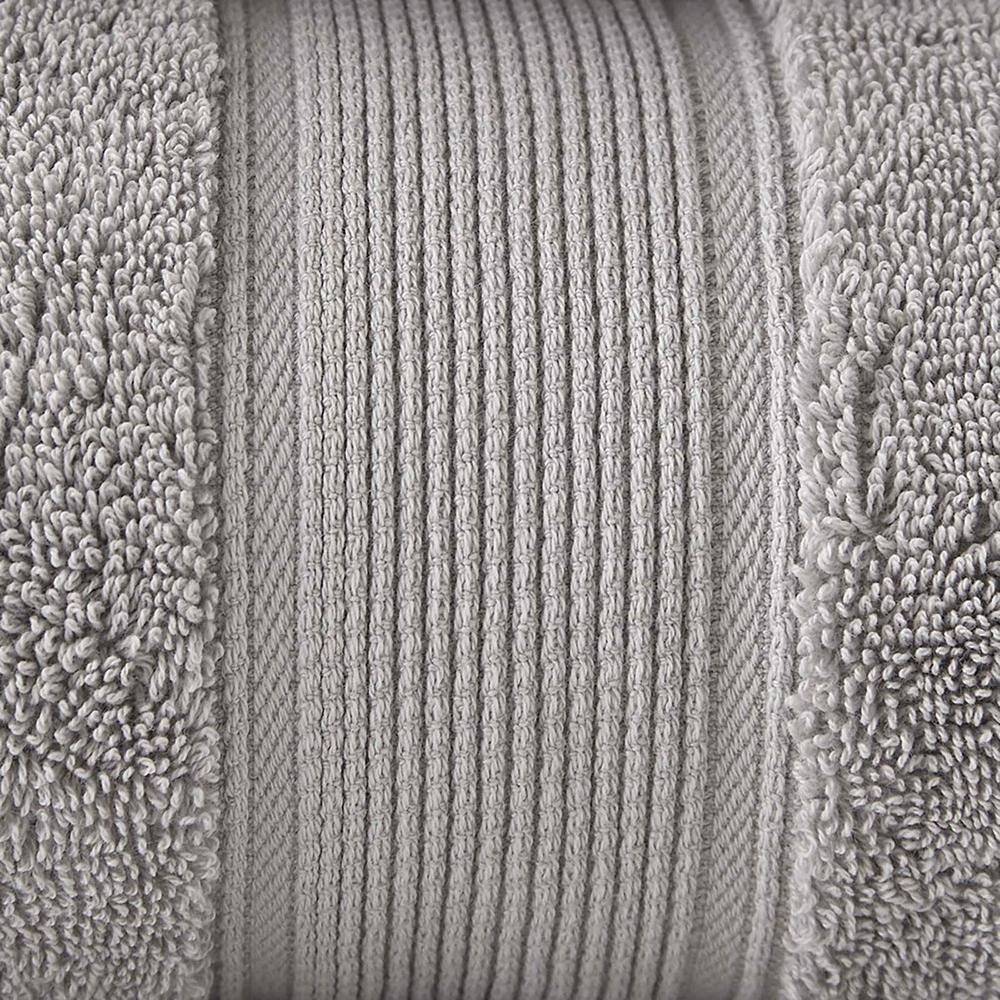 Luxurious Silver 800GSM Cotton Bath Sheet Set, 2 Pieces