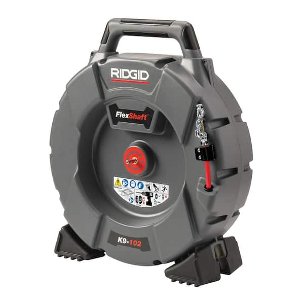 RIDGID K9-102 FlexShaft Wall-to-Wall Professional Drain Cleaning