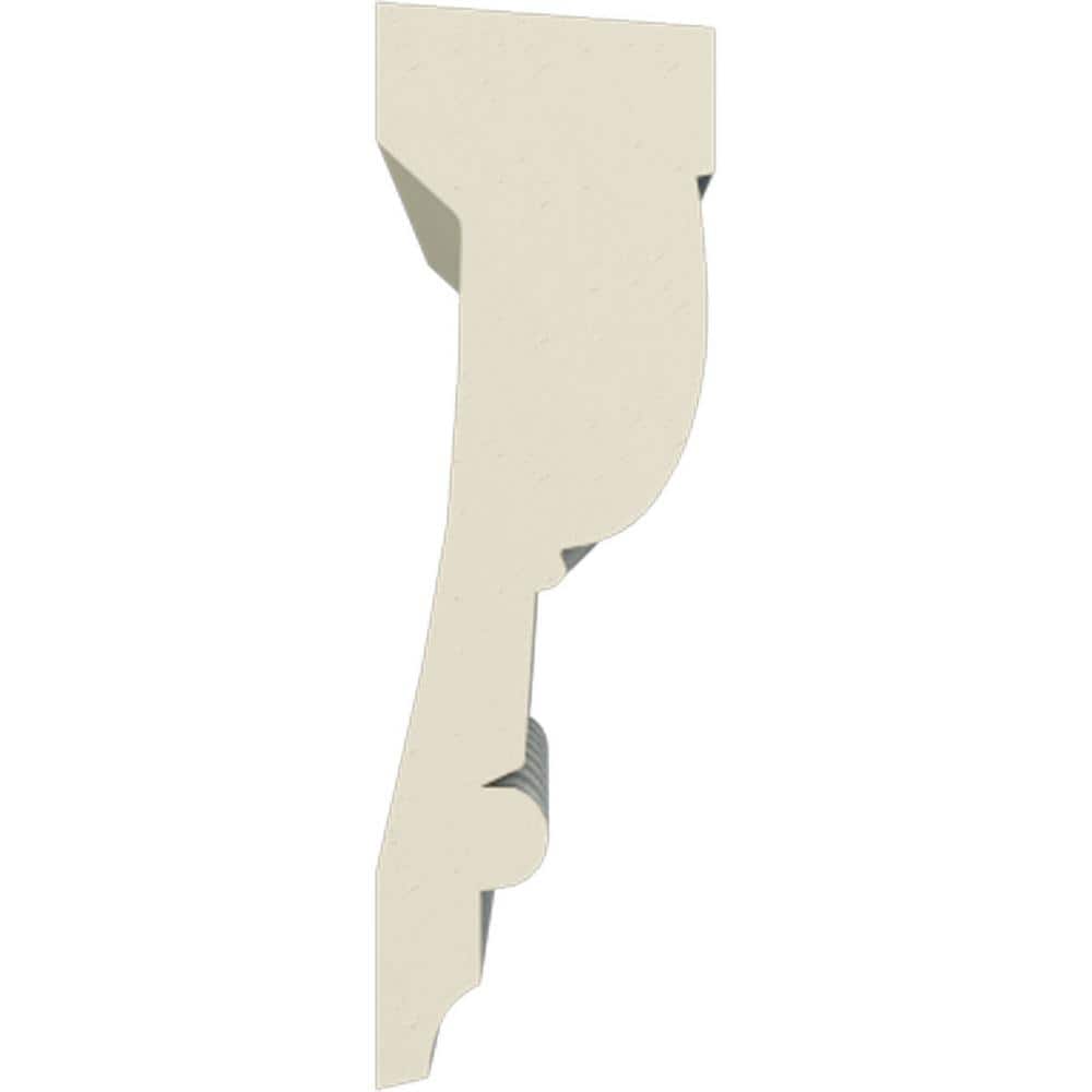 Ekena Millwork Egg And Dart 4'' H x 94.5'' W x 1.25'' D Urethane Chair Rail