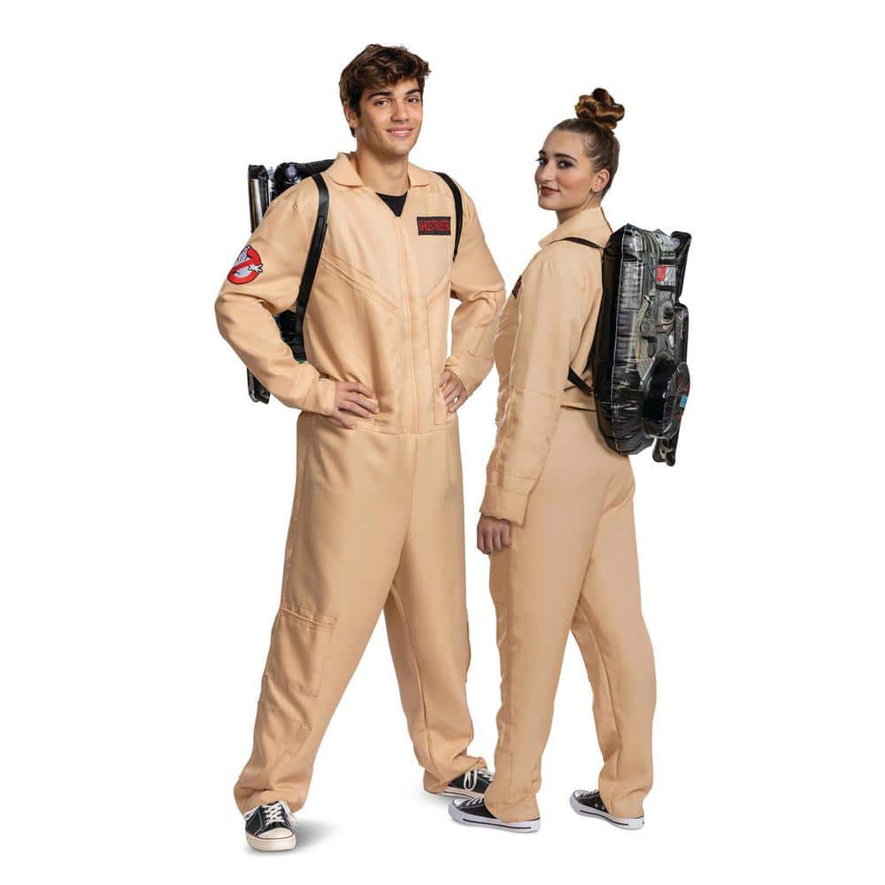 Disguise Adult Deluxe 80s Ghostbusters Costume - Extra Large