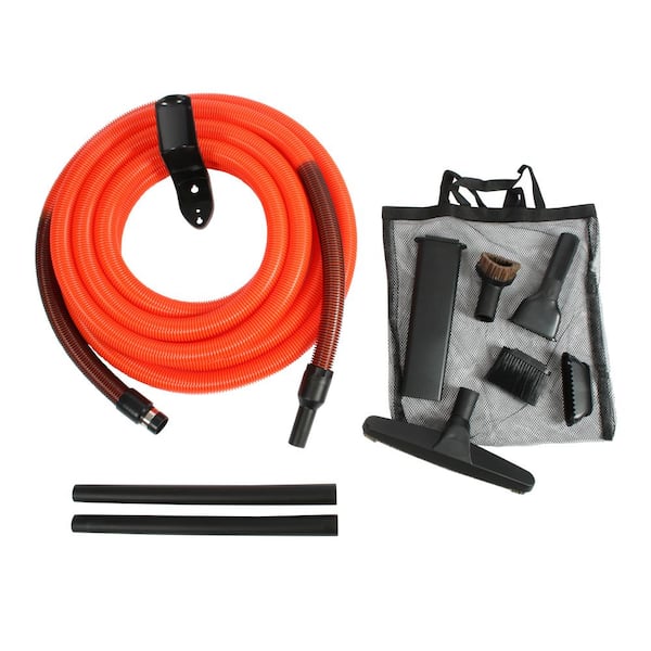 Cen-Tec Garage Attachment Kit with 30 ft. Hose for Central Vacuums