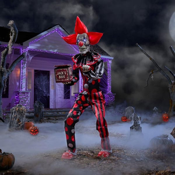 6 FT Halloween Classics Animated LED Checkmate Chuckles