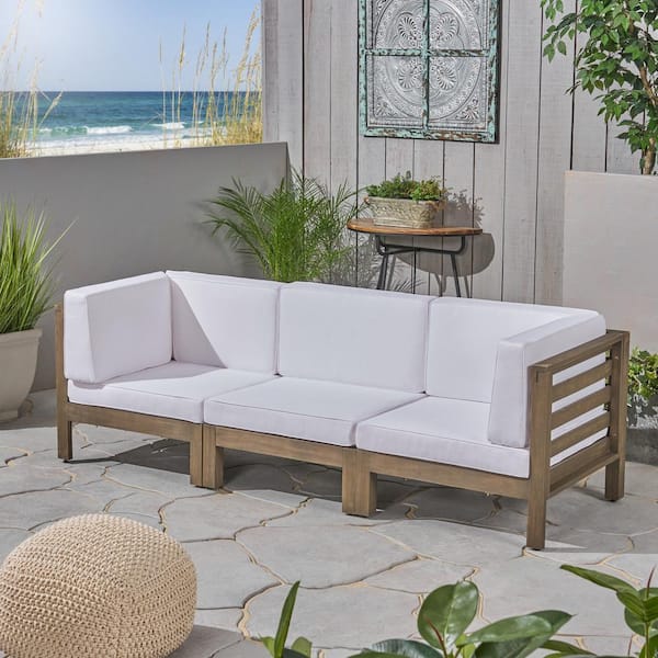 outdoor sectional white cushions