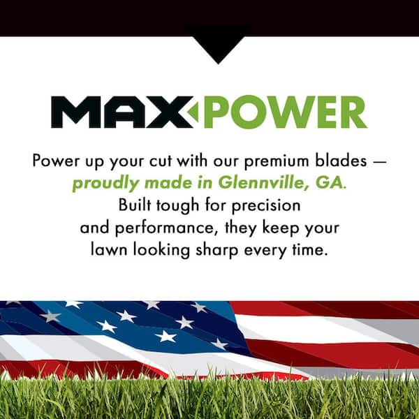 MaxPower Mower Blade for 22 in. Cut Craftsman, Husqvarna, Poulan