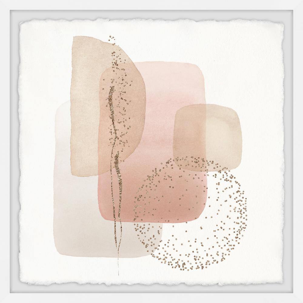 Transparent Concept by Marmont Hill Framed Abstract Art Print 32 in. x 32 i