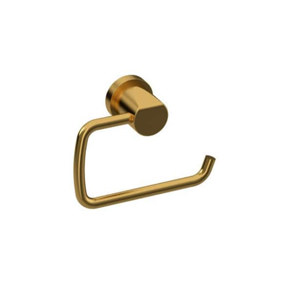 Riobel PB3BG Parabola Toilet Paper Holder - Brushed Gold