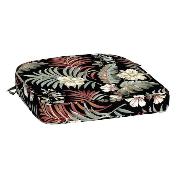 ARDEN SELECTIONS ProFoam 20 in. x 19 in. Simone Tropical Rounded Rectangle Outdoor Chair Cushion