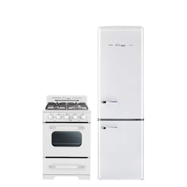 Unique Classic 24 3.1 Cu. Ft. Freestanding Gas Range (UGP-24G OF1) - White