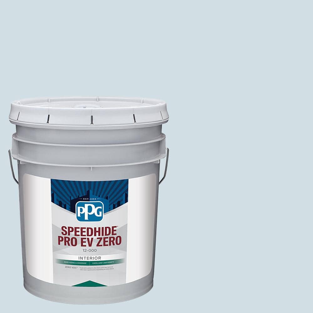 Speedhide Pro EV Zero 5 gal. PPG1152-2 Breakwater Eggshell Interior Paint -  PPG1152-2EV-05E