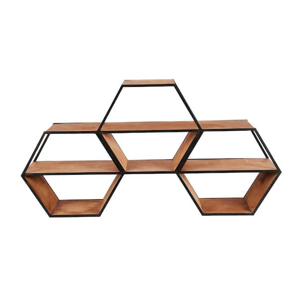 Unbranded Hexagon Wall Shelf