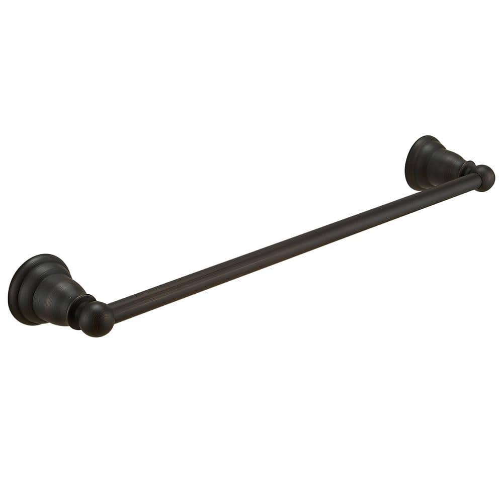 BWE Traditional 18 in. Wall Mounted Bathroom Accessories Towel Bar Space Saving and Easy to