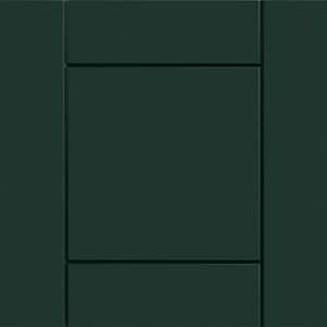 Sanibel 13 in. W x 0.75 in. D x 13 in. H Green Cabinet Door Sample Emerald Green Matte