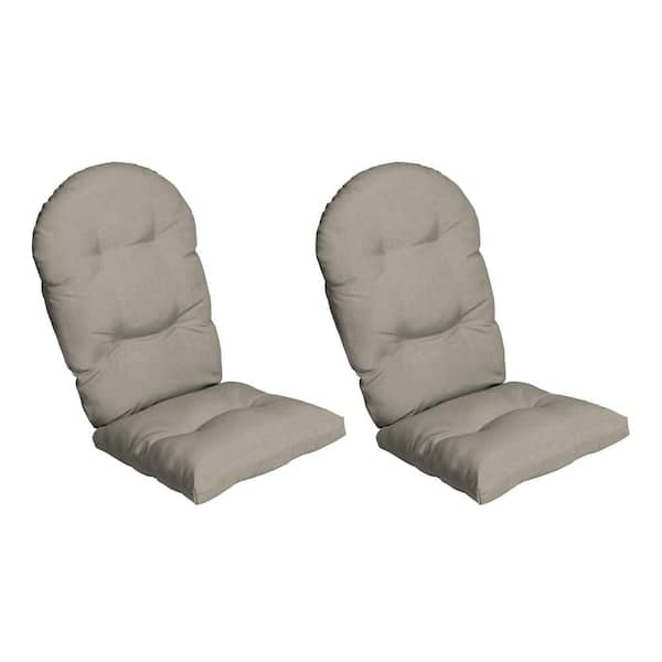 ARDEN 20 x 30 Earth Fiber Outdoor Adirondack Cushion, Sandbar Taupe Texture