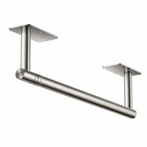 Wall-Mount Single Post Toilet Paper Holder in Brushed Nickel