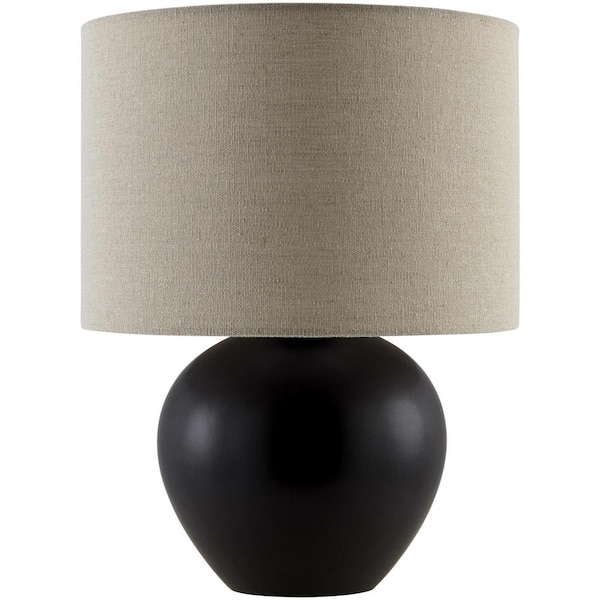 Elio ELI-018 13"H x 10"W x 10"D Accent Table Lamp ,Beige