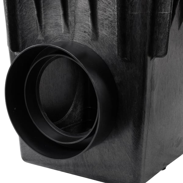 6 in. Styrene Universal Catch Basin Locking Outlet