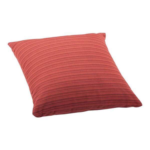 ZUO Rust Red Doggy Large Outdoor Throw Pillow