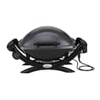 Q 1400 1-Burner Portable Electric Grill in Gray