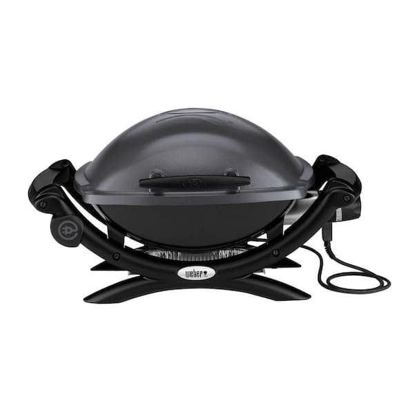 Weber Q 1400 1-Burner Portable Electric Grill in Gray