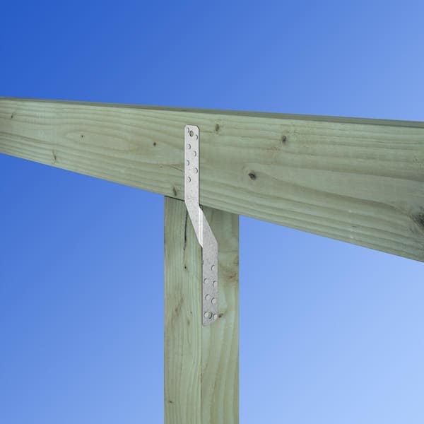MTS 12 in. 16-Gauge ZMAX Galvanized Medium Twist Strap