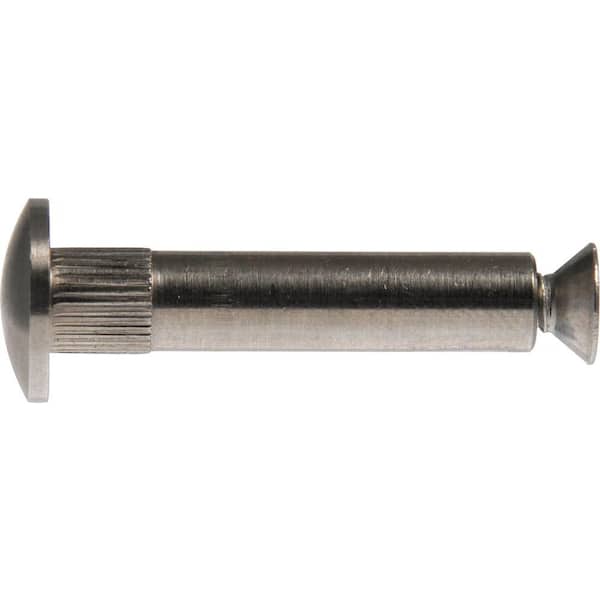 The Hillman Group 3/8 in. x 2-1/16 in. Stainless-Steel Architectural Binding Post (6-Pack)