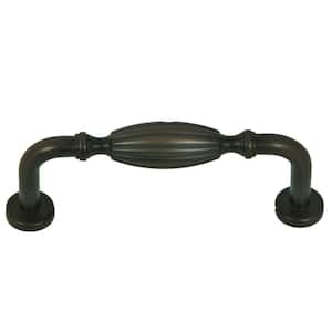 French Country 3 in. Center-to-Center Oil Rubbed Bronze Cabinet Pull
