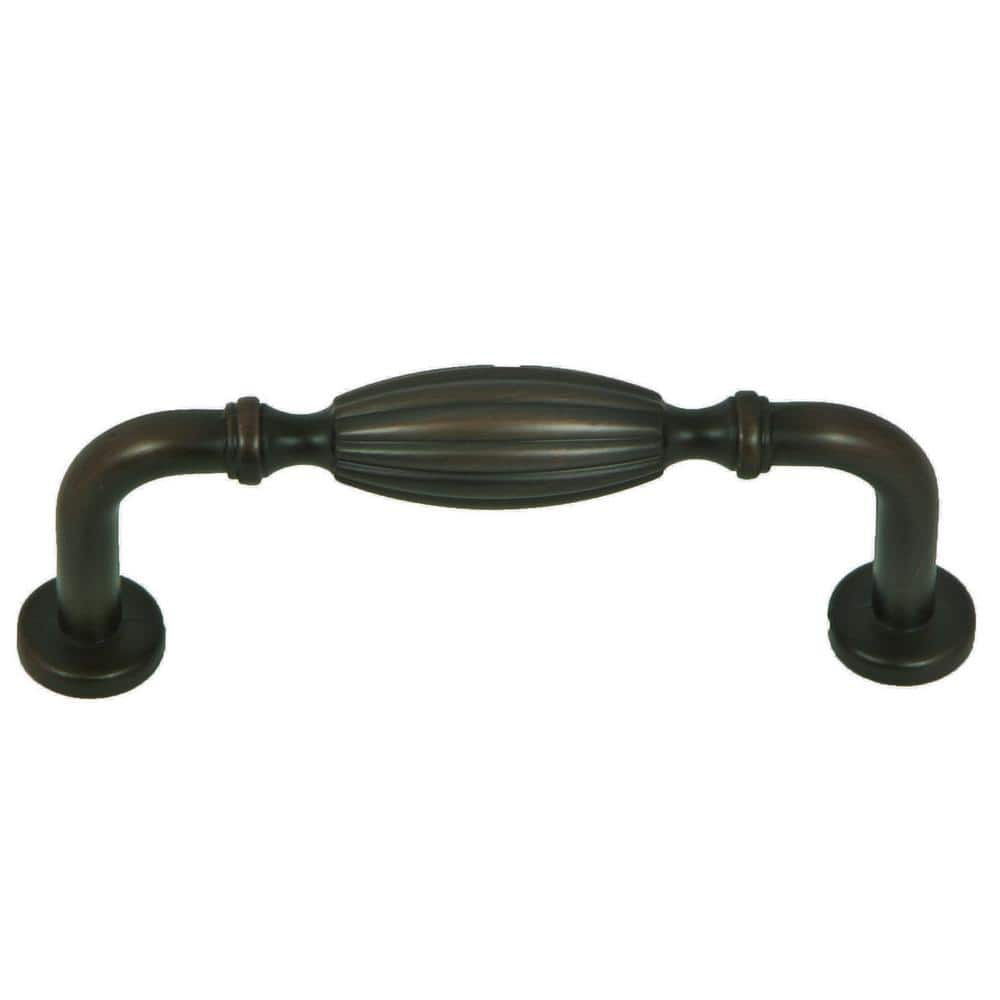 Stone Mill Hardware French Country 3 in. Center-to-Center Oil Rubbed ...