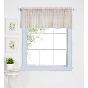 Linen Stripe Kitchen Tier Valance